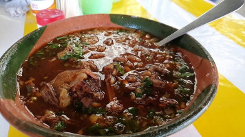 Caldos De Gallina Y Birria De Res food