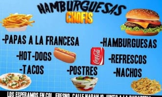 Hamburguesas Chofis food