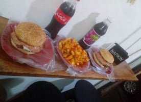 A La Burger food