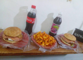 A La Burger food