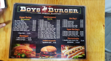 Boys Burger food