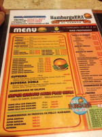 Hamburguerzo menu