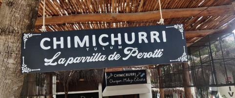 Chimichurri Tulum La Parrilla De Perotti outside