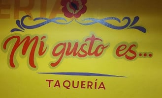 Taquería Mi Gusto Es food