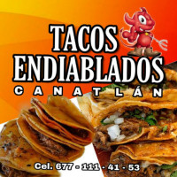 Tacos Endiablados Canatlán food