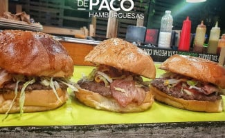 De Paco Hamburguesas food