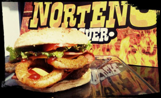 Norteños Burger food