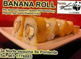 Panda Sushi food