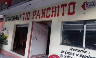 Tío Panchito outside