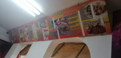 Lonchería La Hacienda menu