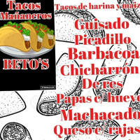 Tacos Beto food