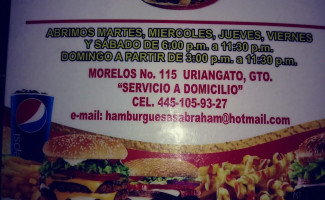 Hamburguesas Abraham food