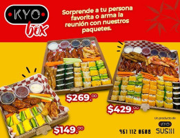 Kyo Sushi Tuxtlagtz. Comida Japonesa food