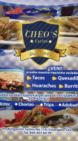 Cheo´s Tacos food