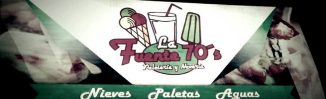 Paleteria Y Neveria La Fuente 70's food