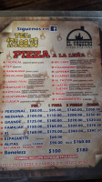 El Vaquero menu