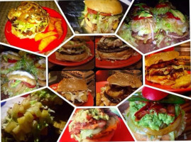 Rock N Roll Burger Flamboyanes food