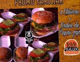 Rock N Roll Burger Flamboyanes food