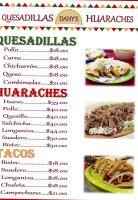 Quesadillas Y Huaraches Dany's food