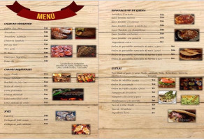 Rincón Nayarita menu