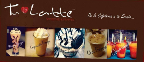 T-latte Cafe food