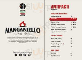 Manganiello Pizzeria menu