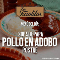 Los Farolitos Las Palmas food