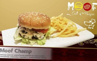 Moof Grill And Burger food