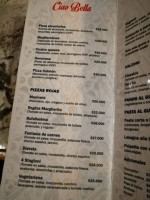 Ciao Bella Pizzeria menu