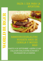 World Burger food