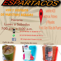 Espartacos food