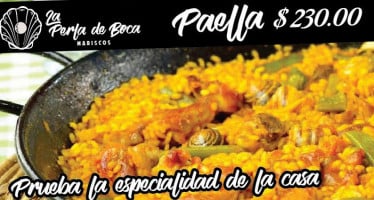 La Perla De Boca food