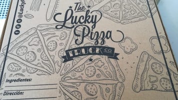 The Lucky Pizza Flores Magon food