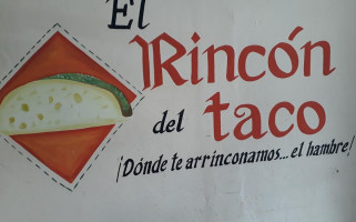 El Rincon Del Taco food