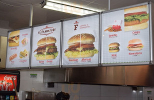 El Frankfurt hamburguesas y salchichas food