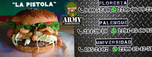 Army Hamburguesas food