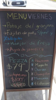 Chejere Café menu