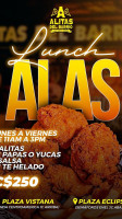 Alitas De Barrio food