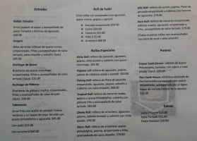 Sushi House El Viaje De Tu Paladar menu