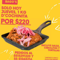 Bago´s Cochinita Pibil food