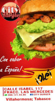 Las Asadas Burger food