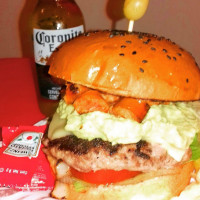 Las Asadas Burger food