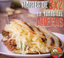 Arepas Bistro food