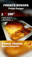 Porki's Burger food