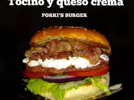 Porki's Burger food