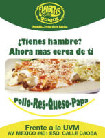 Flautas Quique food