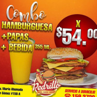 Pedrillo Hot Dogs Hamburguesas food