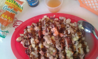 Mariscos Los Popus food