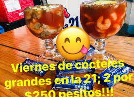 Cocteleria 21 food