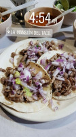 La Mansión Del Taco food